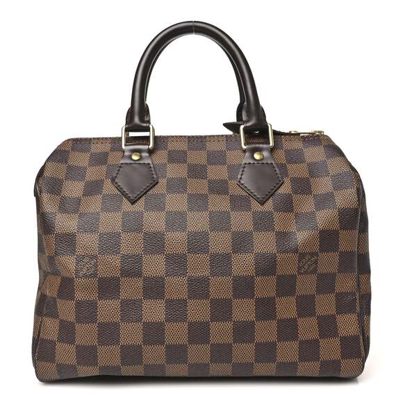 Louis Vuitton Damier Ebene Speedy 25 #243796L12B